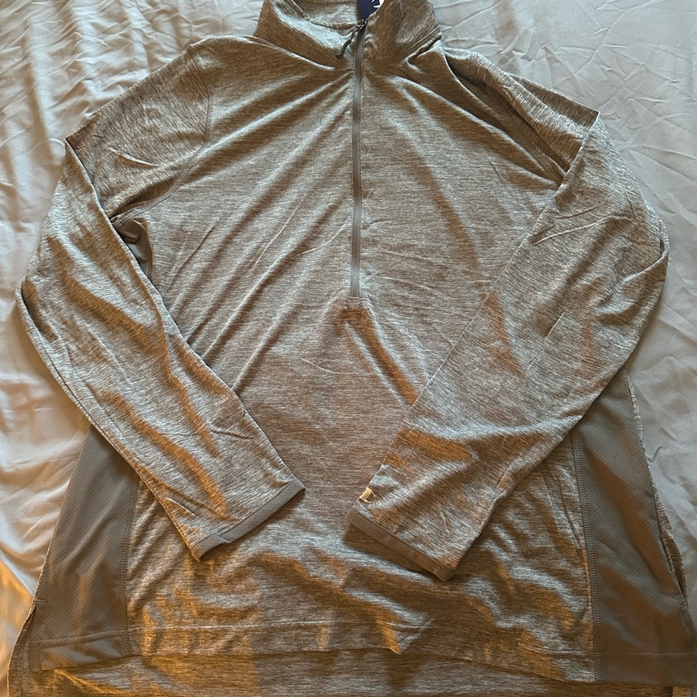 Champion Grey Quarter-Zip Pullover